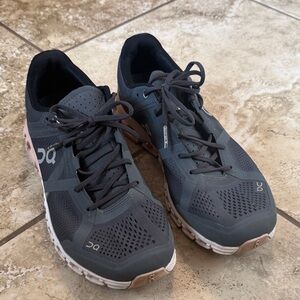 On Running Women's Dark Gray Athletic Shoes